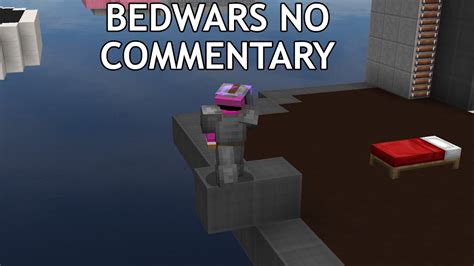 Bedwars With No Commentary Insane Clutch Hypixel Bedwars YouTube