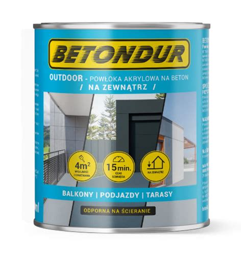 Betondur Outdoor Farba Do Betonu