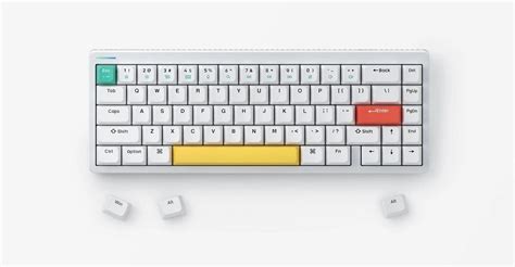 Buy Nuphy Halo Hot Swappable Rgb Keyboard Brown Switch White Kbnphalo Whbw Pc Case Gear