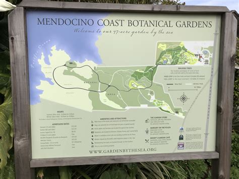 Map Mendocino Botanical Gardens | Henry and Andrew's Guide