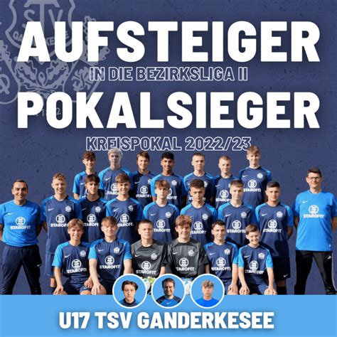 Pokalsieg Der Fussball B Junioren TSV Ganderkesee E V