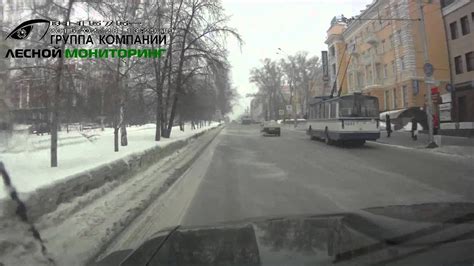 Видео с персонального регистратора 2. Крепление на лобовом стекле ...