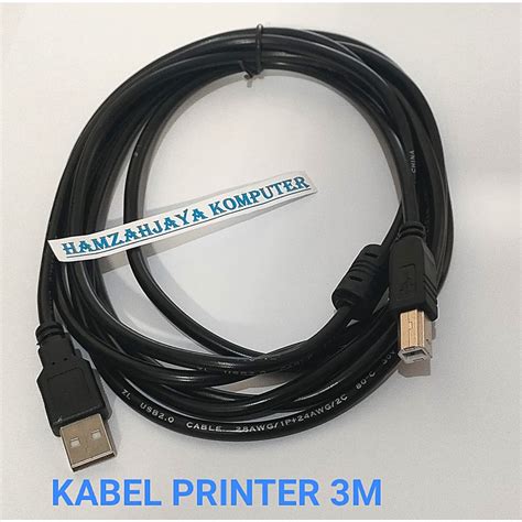 Jual Kabel Printer Usb Nyk Panjang M M M M Murah Shopee