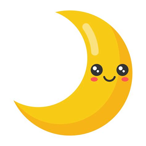 Cartoon Moon icon. 18931352 PNG
