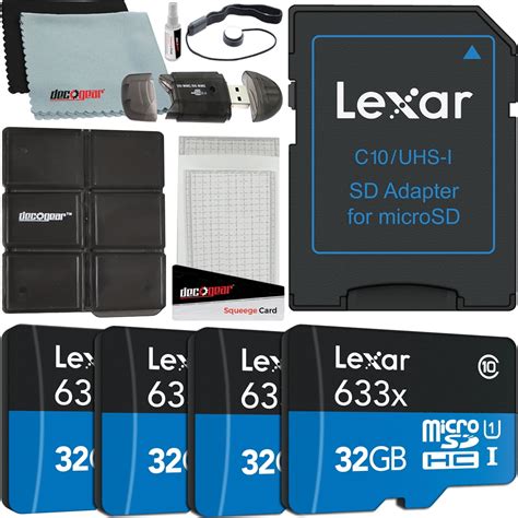 Lexar Pack Of High Performance X Gb Gb Total Microsdhc Uhs