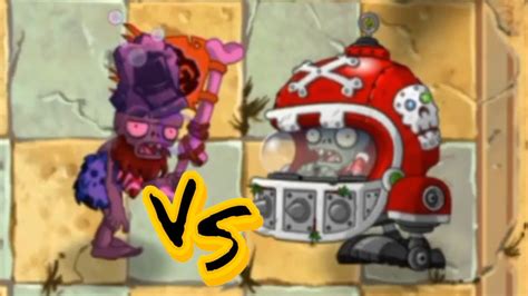 Plants Vs Zombies 2 Jurassic Buckethead Flag Zombie Vs All Zombies Mronger Youtube