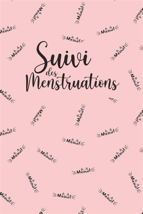 Buy Suivi Des Menstruations Cycle Menstruel Avec Calendrier Pour