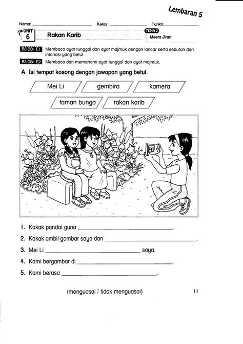 Inggeris Latihan Bahasa Melayu Tadika 6 Tahun Pdf Latihan Bahasa