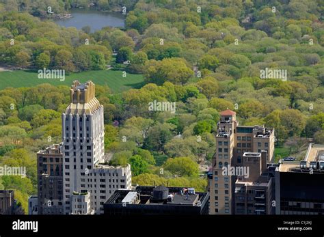 Aerial view of Central Park Stock Photo - Alamy