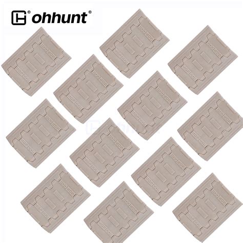 Ohhunt® Armour M Lok Rail Covers Set Polymer Handguard Panel Tan Pa