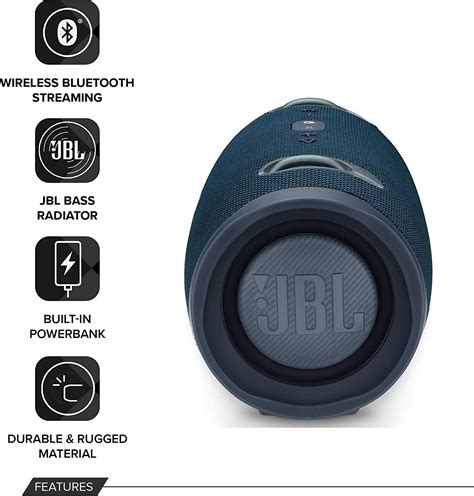 JBL Xtreme 2 Portable Waterproof Wireless Bluetooth Speaker Ocean