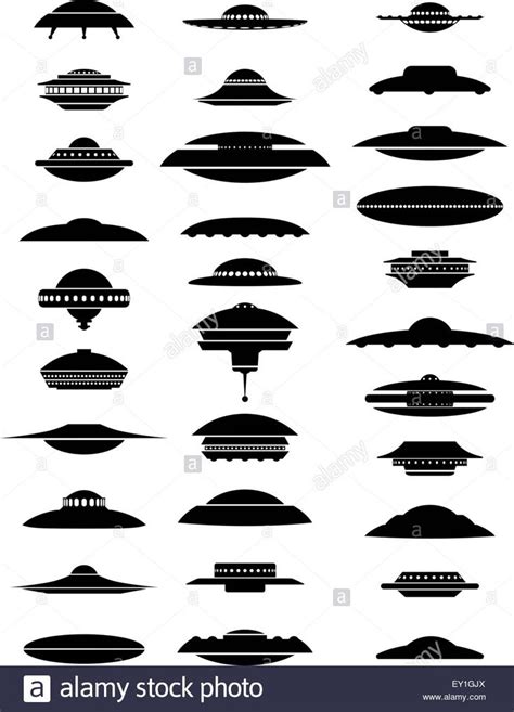 Descargar Este Vector Ufo Naves Ey1gjx De La Biblioteca De Alamy De Millones De Fotografías