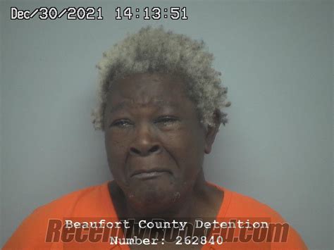 Recent Booking Mugshot For Clara Mae Brown In Beaufort County South