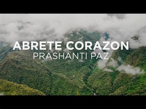 Prashanti Paz Abrete Corazón Lyric Video YouTube