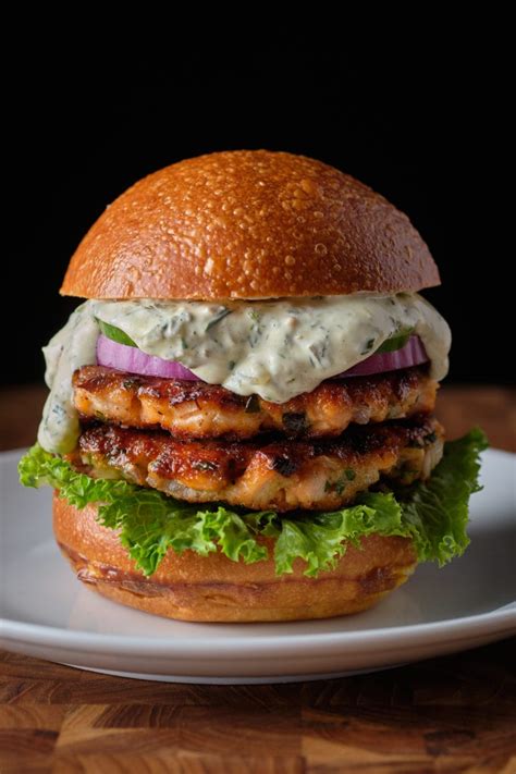 Salmon Burger – Eat Up! Kitchen