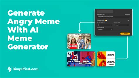 Create Hilarious Angry Memes Instantly with AI-Powered Meme Generator