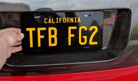 Plate Art Can You Paint Your License Plate In California