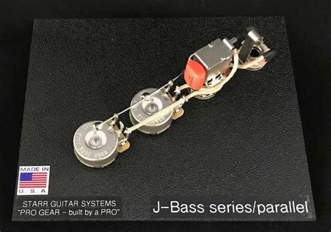 Jazz Bass Wiring Harness