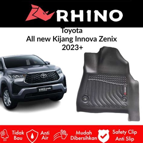 Promo Rhino 3D Karpet Mobil Toyota All New Kijang Innova Zenix 2023