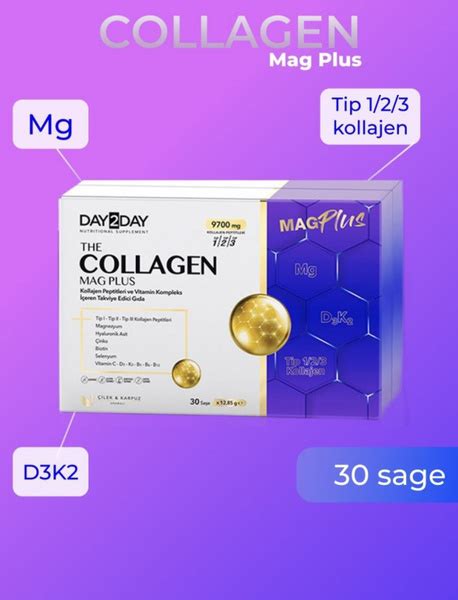 Orzax коллаген DAY2DAY mag plus 30 саше купить на OZON по низкой цене ...