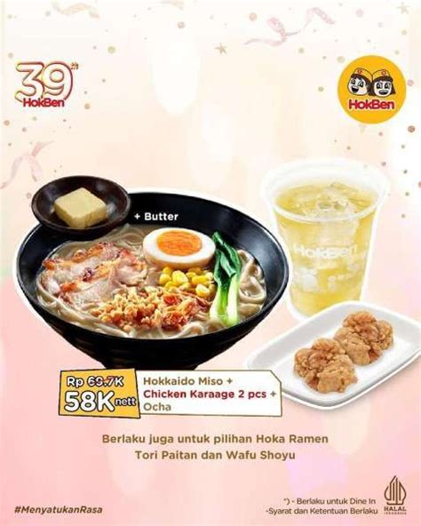 Promo Hokben Hari Ini Paket Makan Beramai Ramai Atau Sendiri Mulai Rp