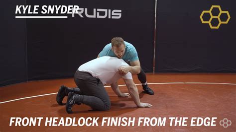 Front Headlock Finish From The Edge Wrestling Moves With Kyle Snyder