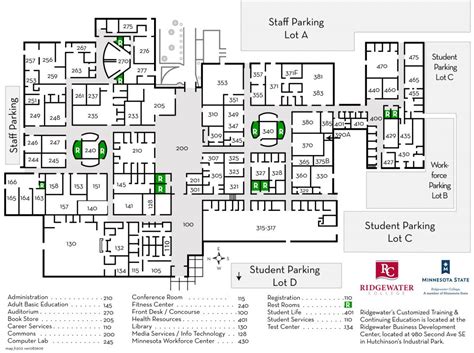 Campus Maps & Parking - Hutchinson - Ridgewater College