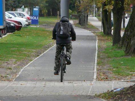 Nowy Odcinek Drogi Rowerowej W Pabianicach Ju Jest Gotowy Zdj Cia