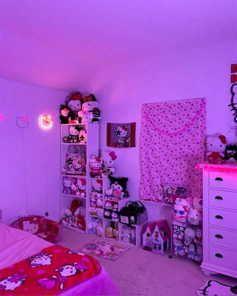 Pin By On Quick Saves In 2024 Hello Kitty Room Decor Hello Kitty Bedroom Hello Kitty Rooms