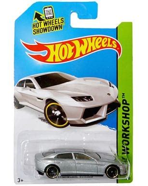 Minicar 1 64 LAMBORGHINI ESTOQUE Silver Hot Wheels HW WORKSHOP