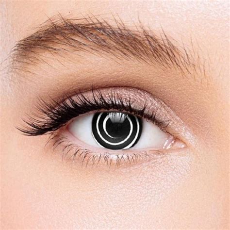 Kateeye® Black Spiral Colored Contact Lenses