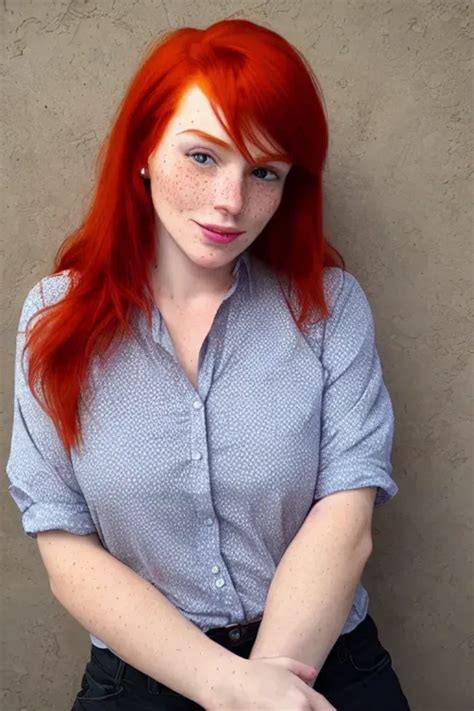 Dopamine Girl Redhead Transwoman Freckles 2zxgw3rox8v