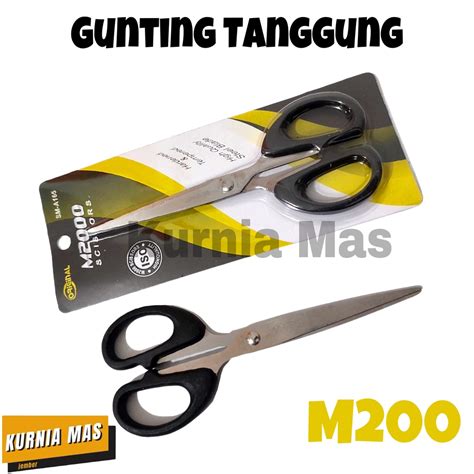 Jual Gunting Sedang M2000 Pemotong Kertas Stainless Serbaguna Gunting