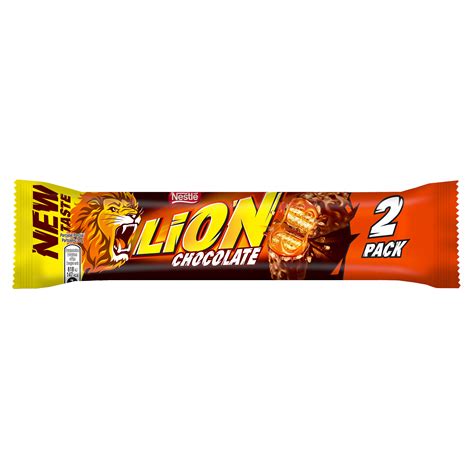 Вафельный батончик NESTLE LION 2 PACK 60г цена | 220.lv