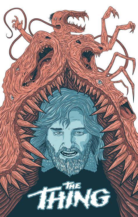 The Thing Film Poster In 2021 Horror Movie Art Horror Movie Posters