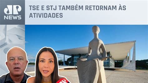 Stf Abre Ano Judici Rio E Haver Julgamentos Nesta Quarta Feira