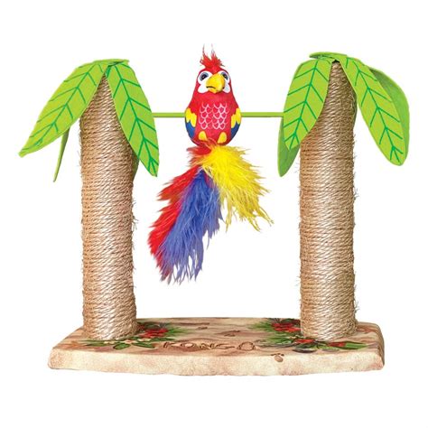 Kong Cat Play Spaces Tiki Twirl