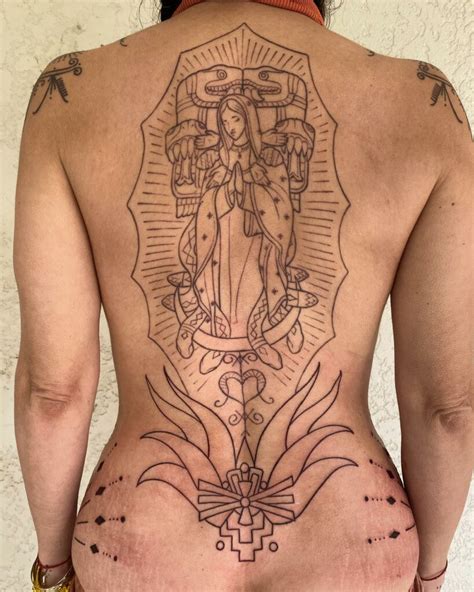 Small Virgen De Guadalupe Tattoo Kevinkarlis