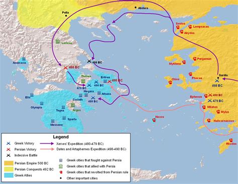 The Graeco-Persian Wars: Athens and Sparta Unite Against a Common Enemy - Brewminate: A Bold ...