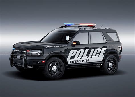 What The 2021 Ford Bronco Sport Would Look Like As A Police Interceptor