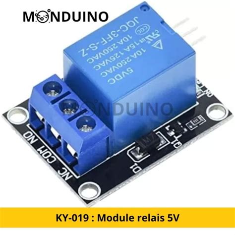 KY 019 MODULE Relais 5V Pour Arduino Et Raspberry Pi EUR 4 99