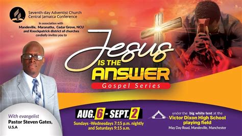 Sab Aug 26 2023 CJC Online Church Jesus Is The Answer Pastor