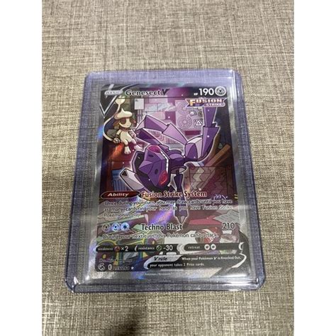 Pokemon Tcg Fusion Strike Swsh Genesect V Alternate Art