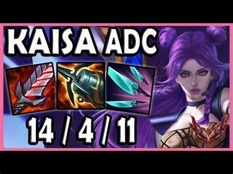 Kaisa Vs Zeri Adc Korea Grandmaster Patch Youtube