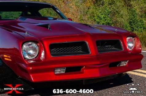 Pontiac Firebird Trans Am Pro Street Selling At No Reserve