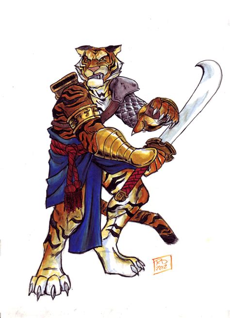 Tiger Warrior By Robd2003 On Deviantart