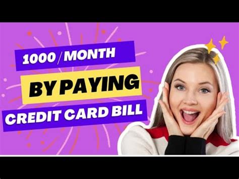 Earn Cash Back Paying Credit Card Bill Reward On Bill Payment Cash