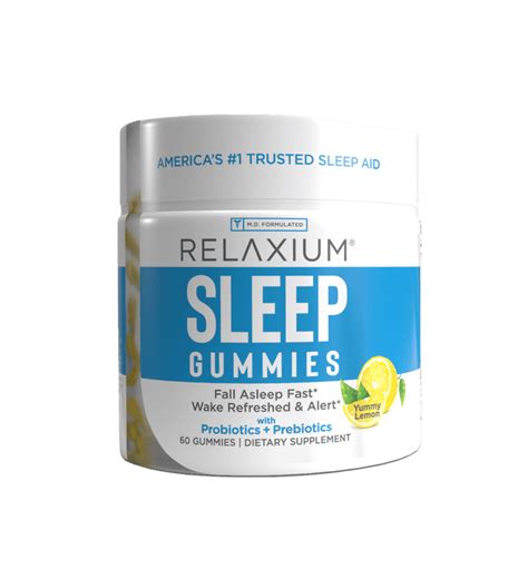 Relaxium® Sleep Gummies | Bite-Sized Sleep Aid