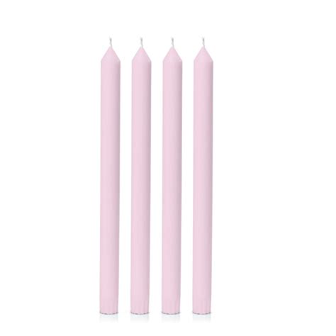 LIGHT PINK DINNER CANDLE - $5.00 - The Essential Candle Co.