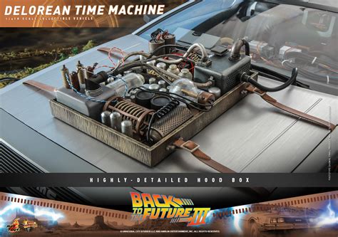 Back To The Future III DeLorean Time Machine Vehicle By Hot Toys The Toyark News